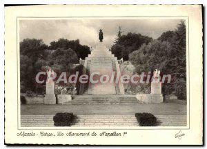 Postcard ModerneLa Corsica Ile De Beaute Ajaccio Monument Of Emperor Napoleon