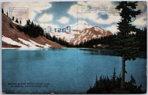 Bellingham WA-Washington, Mount Baker National Forest Chain Lake, Postcard