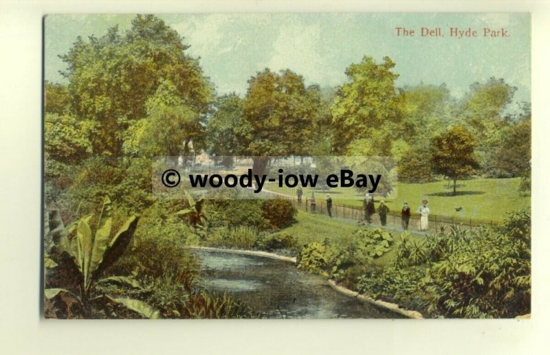 tp8552 - London - An Early View of the Dell, within Hyde Park - Postcard