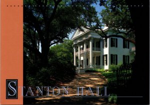 CONTINENTAL SIZE POSTCARD STANTON HALL HISTORIC HOUSE AT NATCHEZ MISSISSIPPI