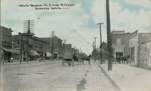 OWOSSO, Michigan, 1910; West Main Street