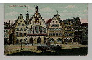 Germany - Frankfurt. The Old Town Square, Romer Medieval Building