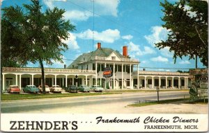 Michigan Frankenmuth Zehnder's Restaurant Fried Chicken 1960