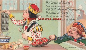 Advertising Postcard, Swift's Premium Oleomargarine, Queen of Hearts
