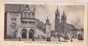 B82056 cracovie krakow la cathedrale et le vieux chateau poland front/back image