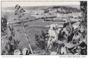 France Nice Vue generale prise du Mont-Boron 1951 Real Photo