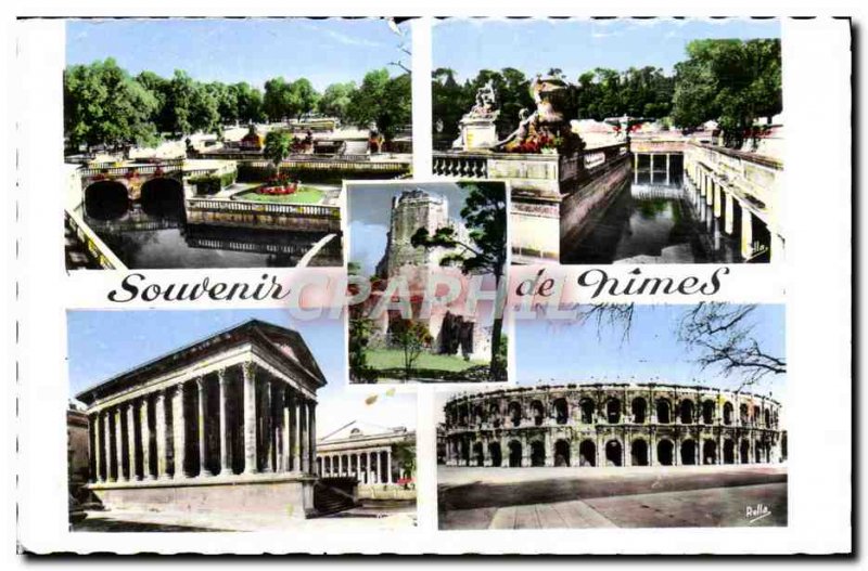 Modern Postcard Souvenir De Nimes