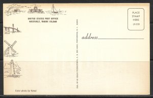 Rhode Island, Westerly - U.S. Post Office - [RI-038]