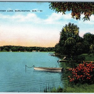 c1910s Burlington, Wis Bohner Lake Kid Writing Having Lots of fun on farm A208