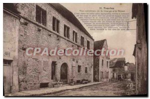 Old Postcard Provins Exterior View From La Grange Aux Dimes