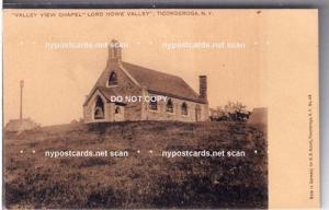 Valley Chapel, Ticonderoga NY