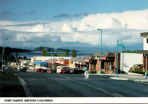 Canada Vancouver Island Port Hardy Main Street