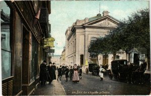 CPA Brest- Rue d'Aiguillon, Le Theatre FRANCE (1025658)