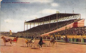 1911, Beautiful Minnesota State Fair, Trotters, Horse Racing, , Old Postcard