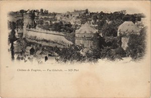 CPA Fougeres vue generale (1237589)