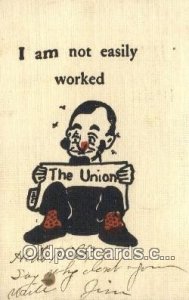 Comic Comical 1907 writing on front, postal used on back