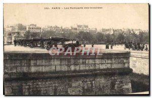 Postcard Old Paris Ramparts Invalides