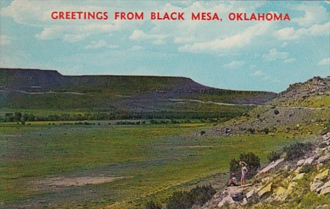 Oklahoma Greetings From Black Mesa