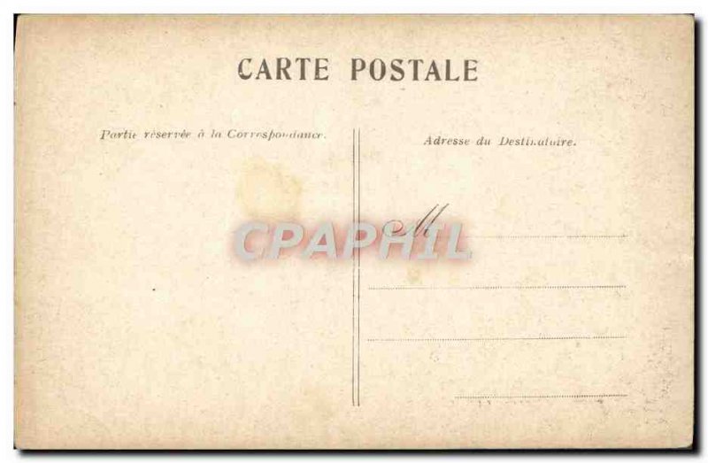 Old Postcard Paris Statue of the Republic