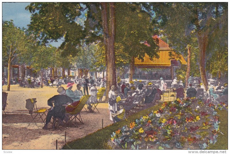 VITTEL, Vosges, France, 1900-1910's; Le Parc A L'Heure De La Musique