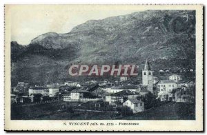 Old Postcard Panorama S Vincent
