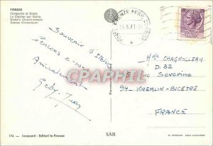 Postcard Modern Firenze bell tower by Giotto