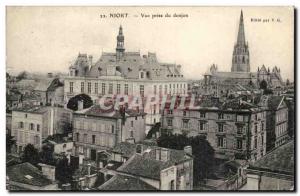 Niort - Dungeon View of plug - Old Postcard