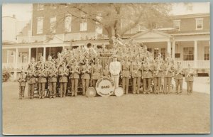 LOYSVILLE PA TRESSLER ORPHAN'S HOME MUSIC BAND ANTIQUE REAL PHOTO POSTCARD RPPC