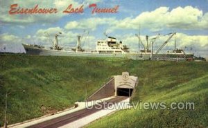 Eisenhower Lock Tunnel - Massena, New York NY  