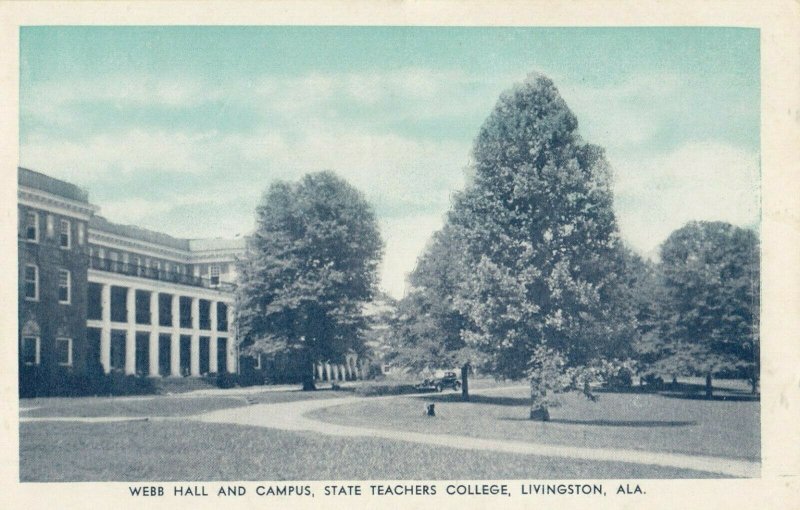 LIVINGSTON , Alabama , 1910s ; Webb Hall , State Teachers College