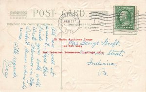 George Washington, Winsch No WIN02-2, Framed Mount Vernon, Cherries