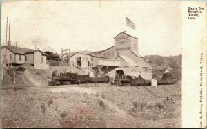 Eagle Mine Ore Sampler Victor Colorado CO Jones News Stand UDB Postcard 1909 D11