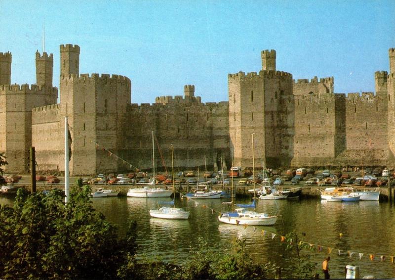 Wales Caernarfon Castle