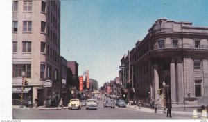 SHERBROOKE, Quebec, Canada, 1950-60s; Wellington Street