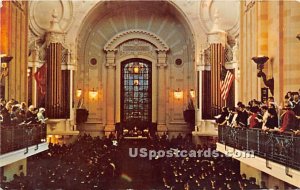 St Andrew's Chapel, US Naval Academy in Annapolis, Maryland