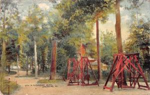 Lynchburg Virginia playground view Rivermont Park antique pc Z43928