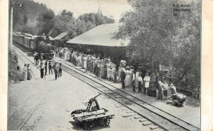 Camp Meeker California Train Station Vintage Postcard AA50375