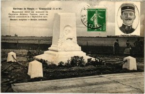 CPA Vanville - Env. de Nangis - Monument Capitaini Aviateur Camine (1037759)