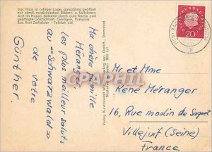 Postcard Modern Waldsanatorium Orma Bad Durrheim