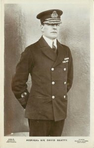 RPPC Postcard WWI British Admiral Sir David Beatty, Beagles 430.0 Unposted