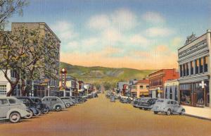 Raton New Mexico Second Street Looking North Antique Postcard K98429 