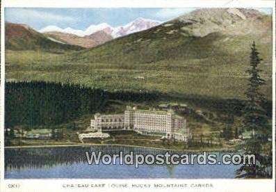 Chateau Lake Louise Rocky Mountains Canada Unused 