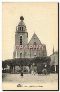 Old Postcard Limours L & # 39Eglise