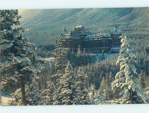 Unused Pre-1980 HOTEL SCENE Banff Alberta AB B0820