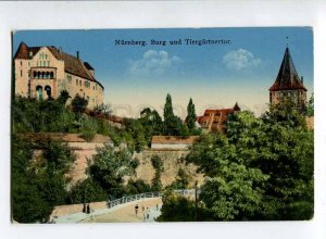 3059093 GERMANY Nurnberg Burg und Tiergart Vintage PC