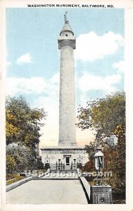 Washington Monument in Baltimore, Maryland