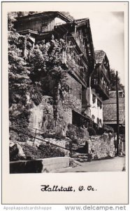 Austria Hallstatt Town View Real Photo