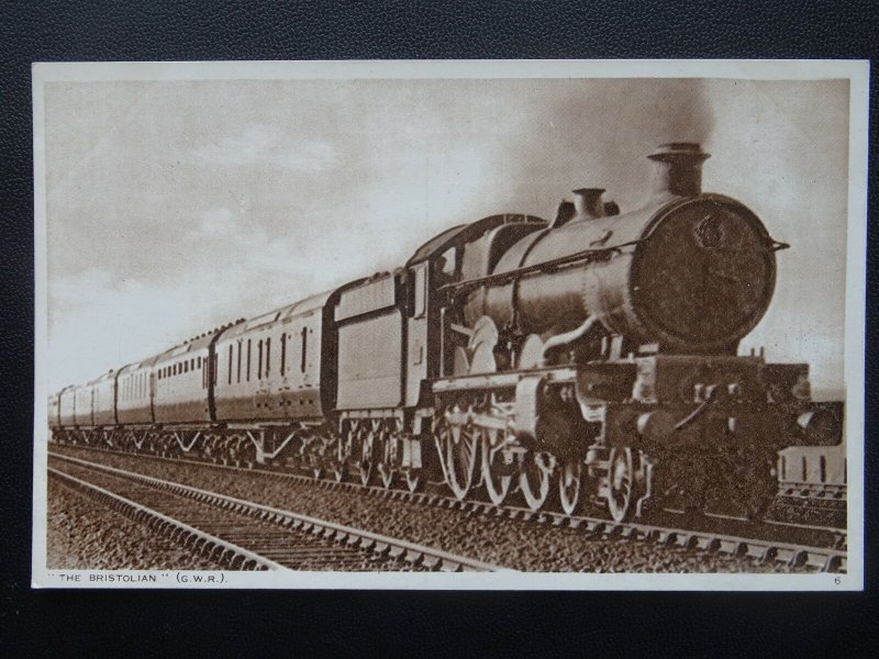 GWR Great Western Railway LOCOMOTIVE - THE BRISTOLIAN - Old Postcard