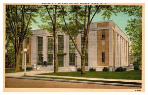 Postcard BUILDING SCENE Seneca Falls New York NY AU9076