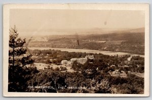 The Northfield MA RPPC East Northfield Massachusetts Real Photo Postcard A37